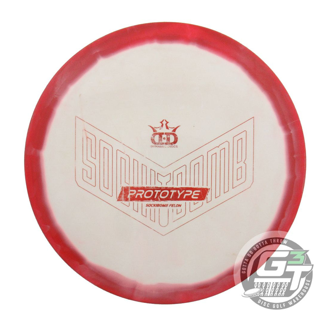 USED Dynamic Discs PROTO Supreme Orbit Felon 175g Red-White Driver Golf Disc