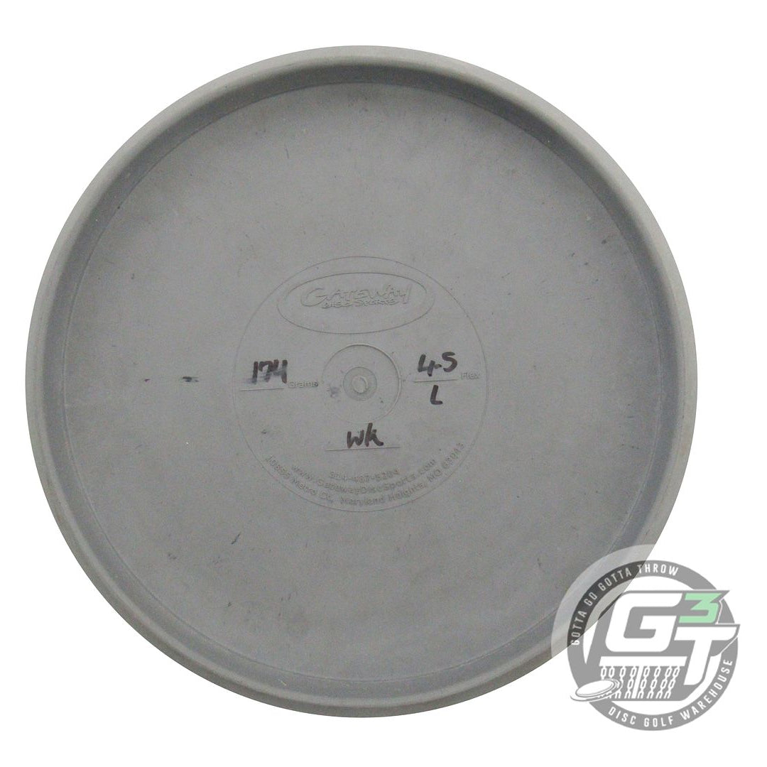 USED Gateway 4S Lunar Warlock 174g Gray Green Foil A Putter Golf Disc