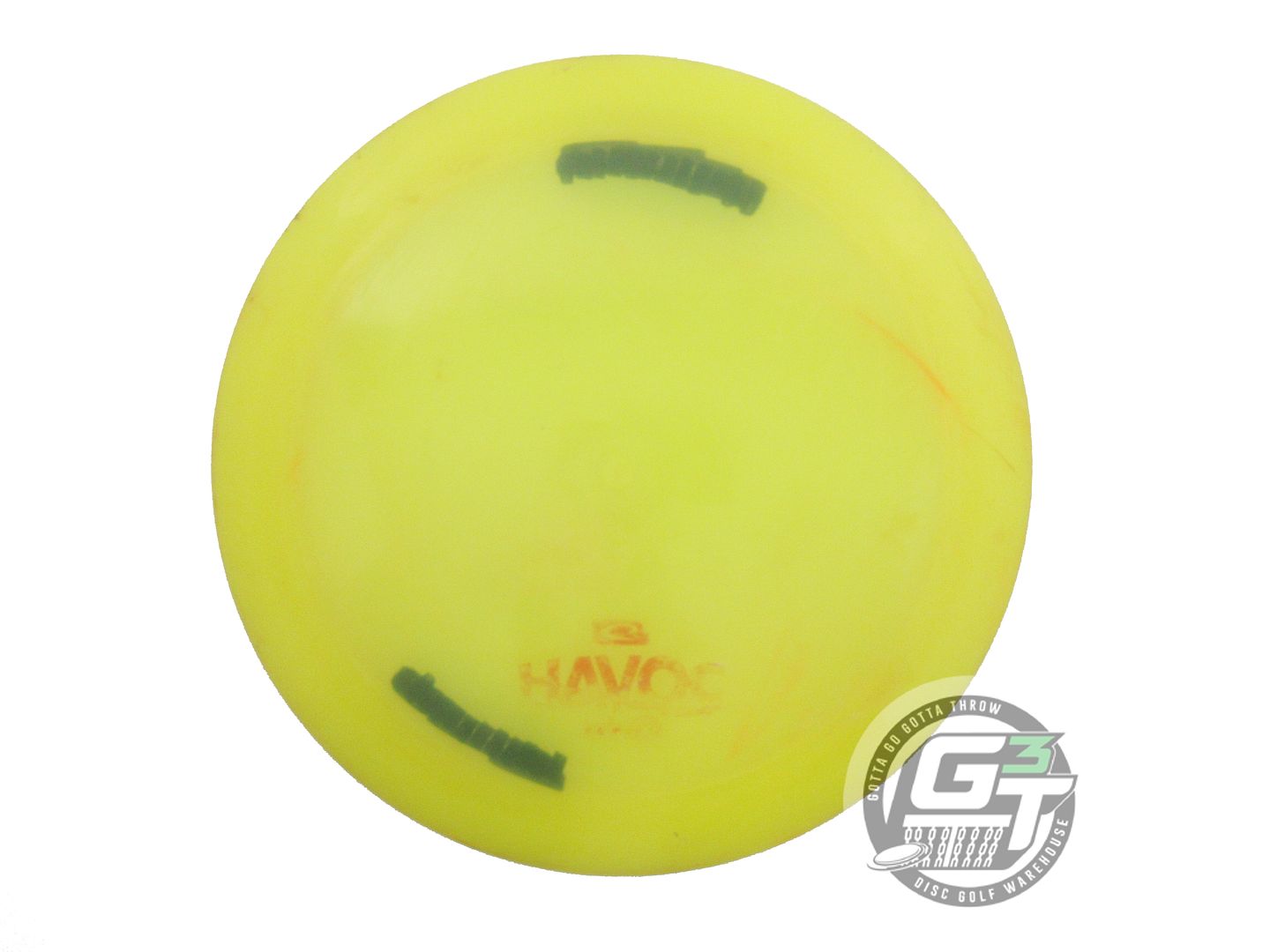 USED Latitude 64 Opto-X Havoc 176g Yellow Red Foil Distance Driver Golf Disc
