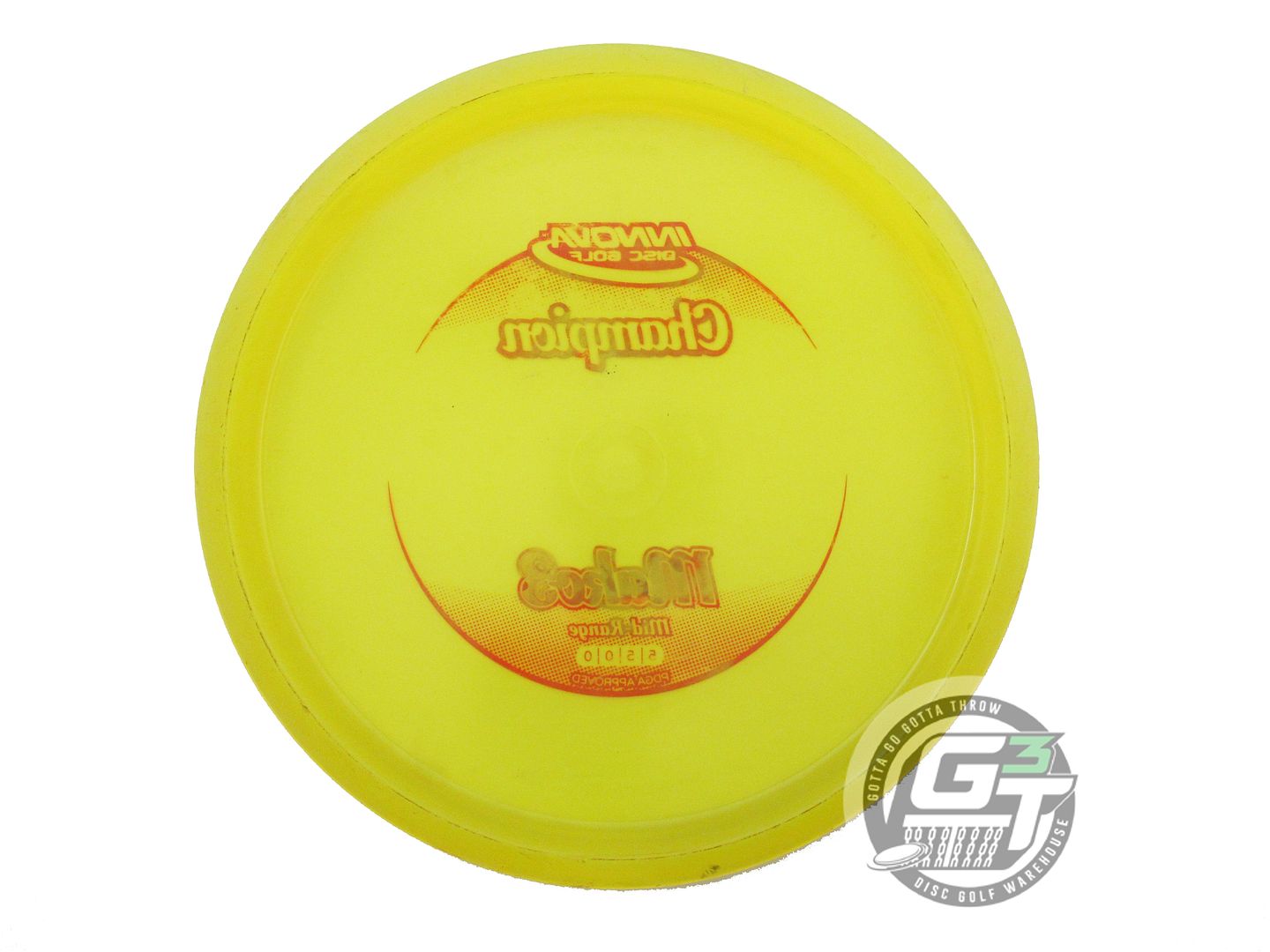 USED Innova Champion Mako3 179g Yellow Red Foil Midrange Golf Disc