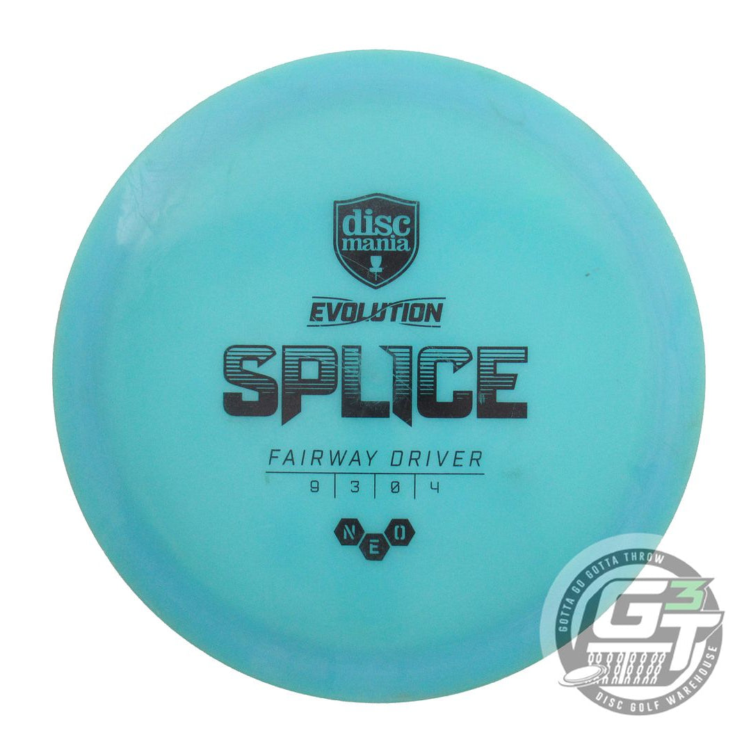 USED DiscMania Neo Splice 169g Teal Black Stamp Fairway Driver Golf Disc