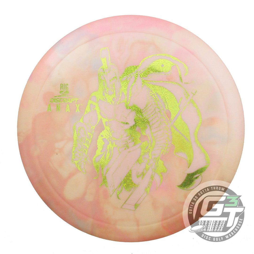 USED Discraft Big Z Anax 176g Peach HOME DYED Driver Golf Disc