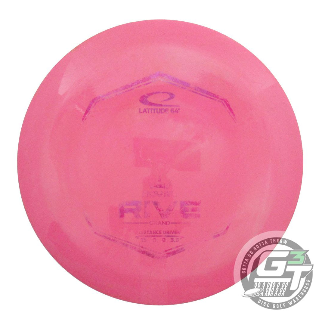 USED Latitude 64 Royal Grand Rive 173g Pink Magenta Foil Distance Driver Disc