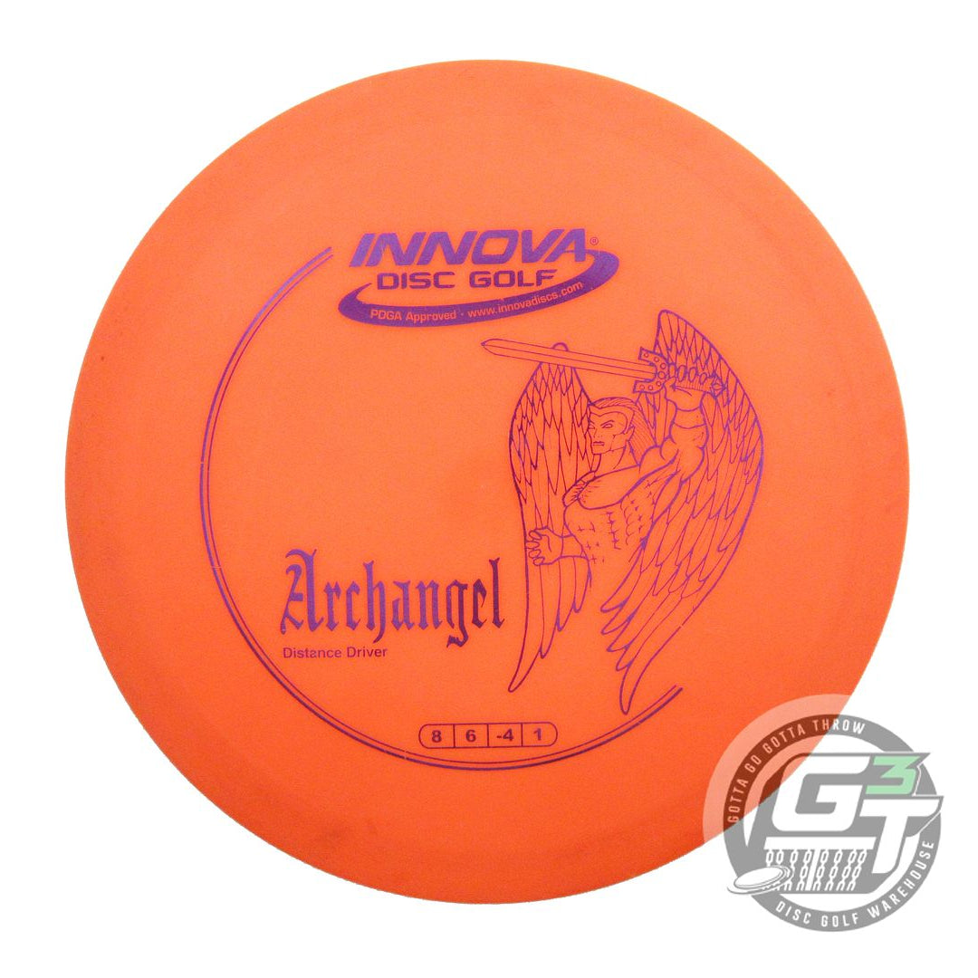 USED Innova DX Archangel 171g Orange Purple Foil Distance Driver Golf Disc