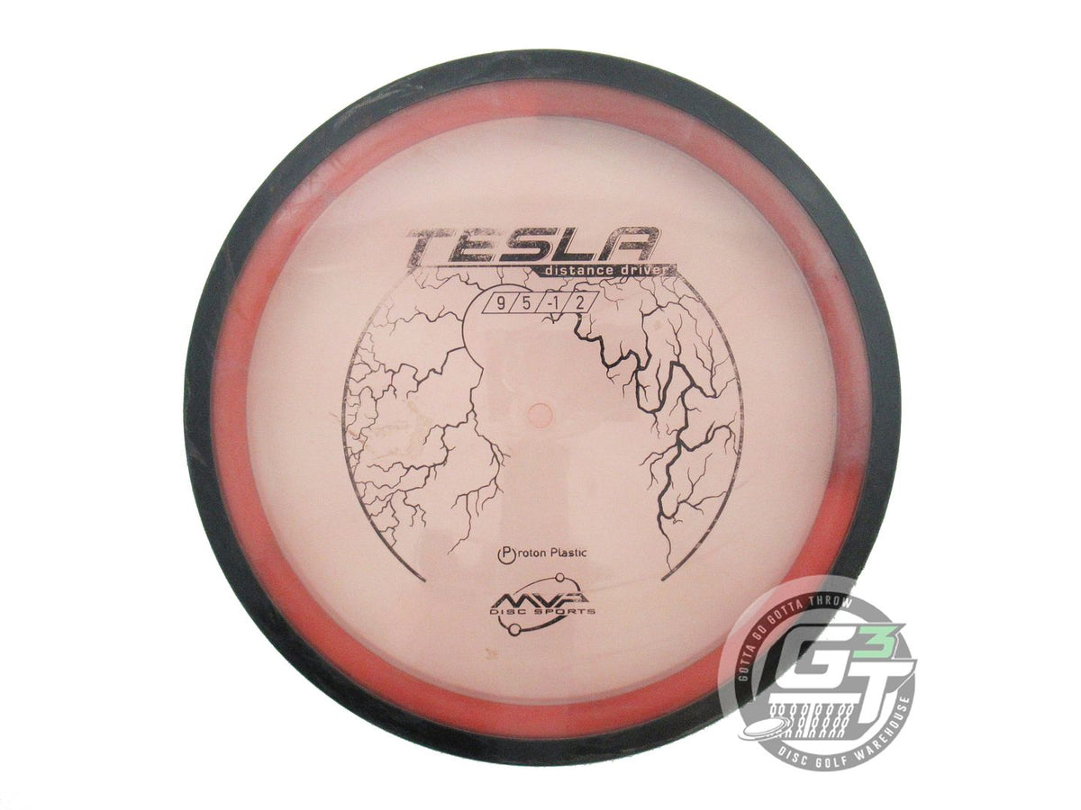 USED MVP Disc Sports Proton Tesla 166g Pink Distance Driver Golf Disc