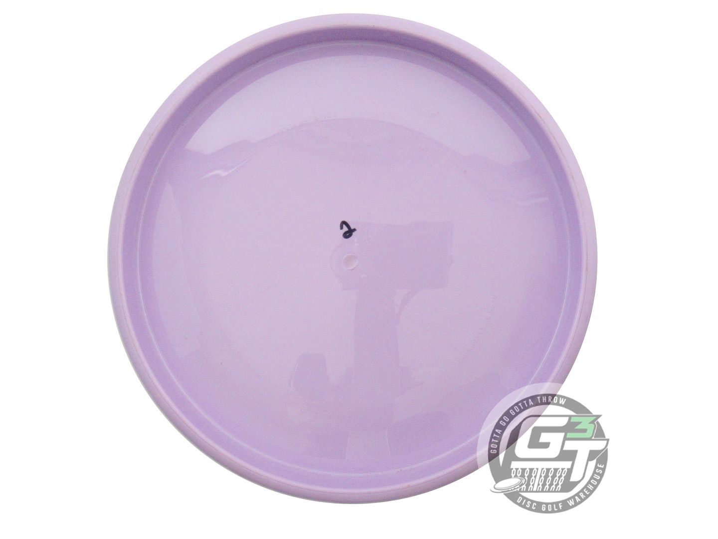 USED Kastaplast K1 Berg 172g Lilac Black Stamp Putter Golf Disc