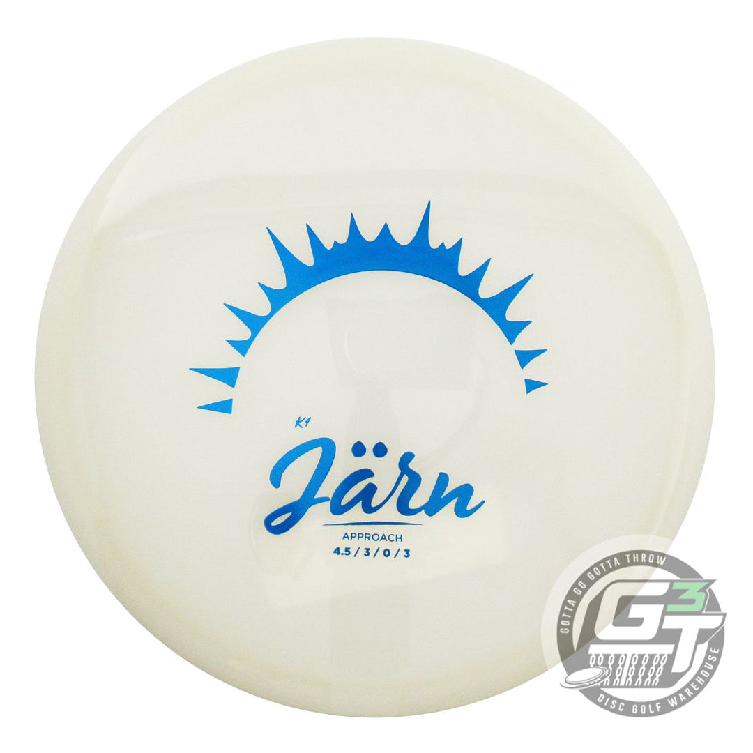 Kastaplast Glow K1 Jarn Midrange Golf Disc (Individually Listed)