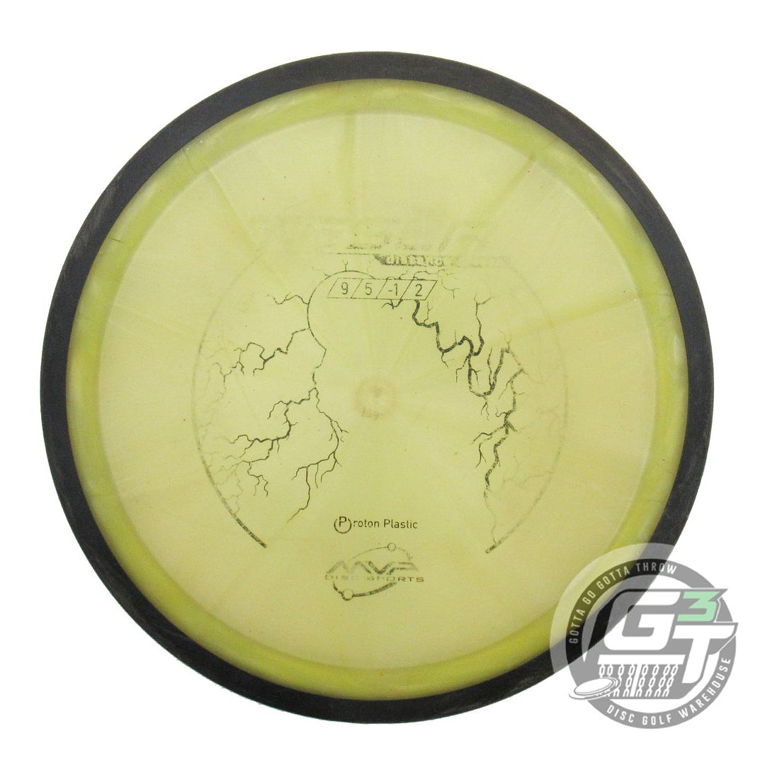 USED MVP Disc Sports Proton Tesla 172g Yellow Distance Driver Golf Disc