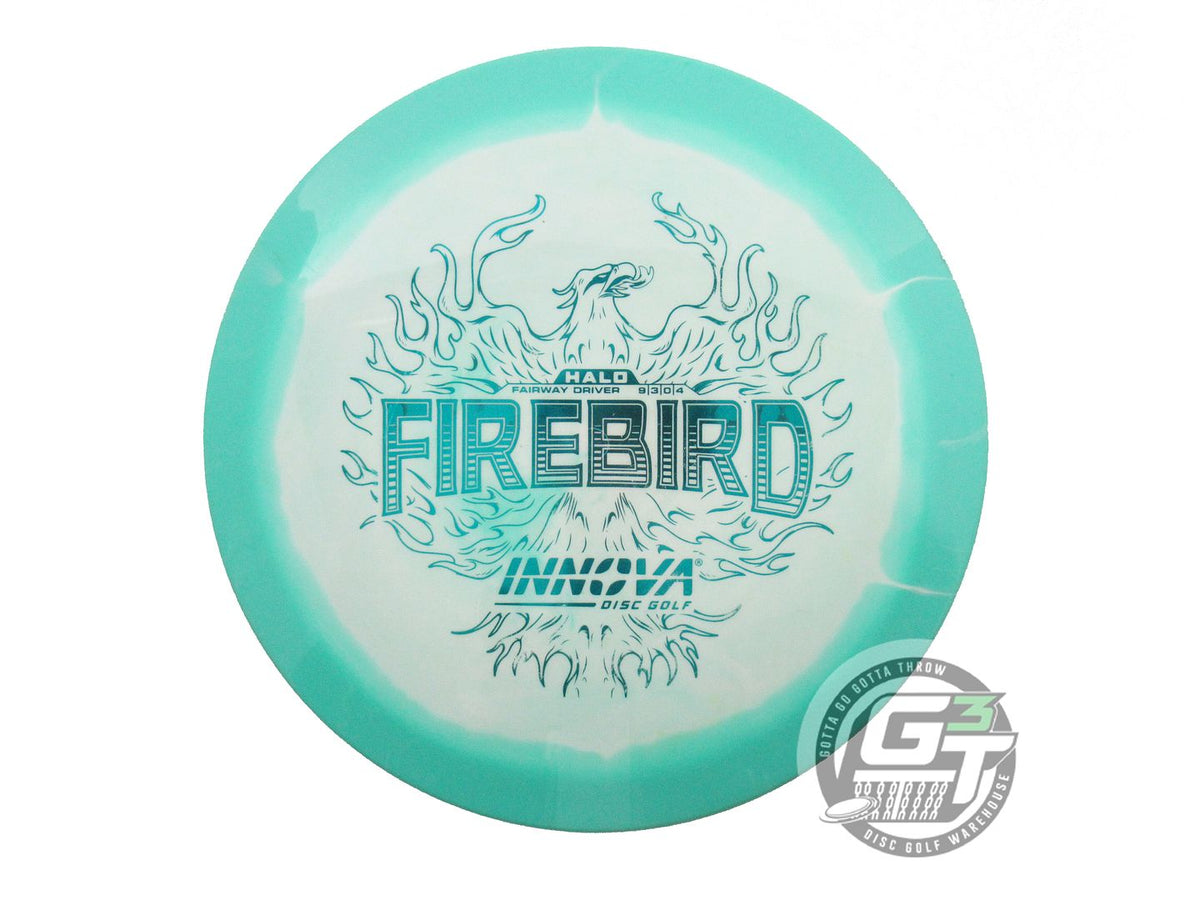 USED Innova Halo Star Firebird 175g Seafoam-White Distance Driver Golf Disc