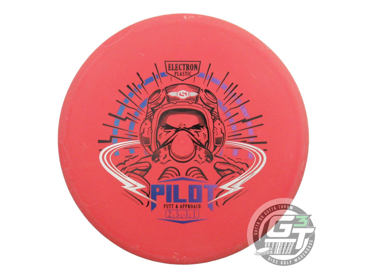 USED Streamline Discs Electron Pilot 172g Red Putter Golf Disc