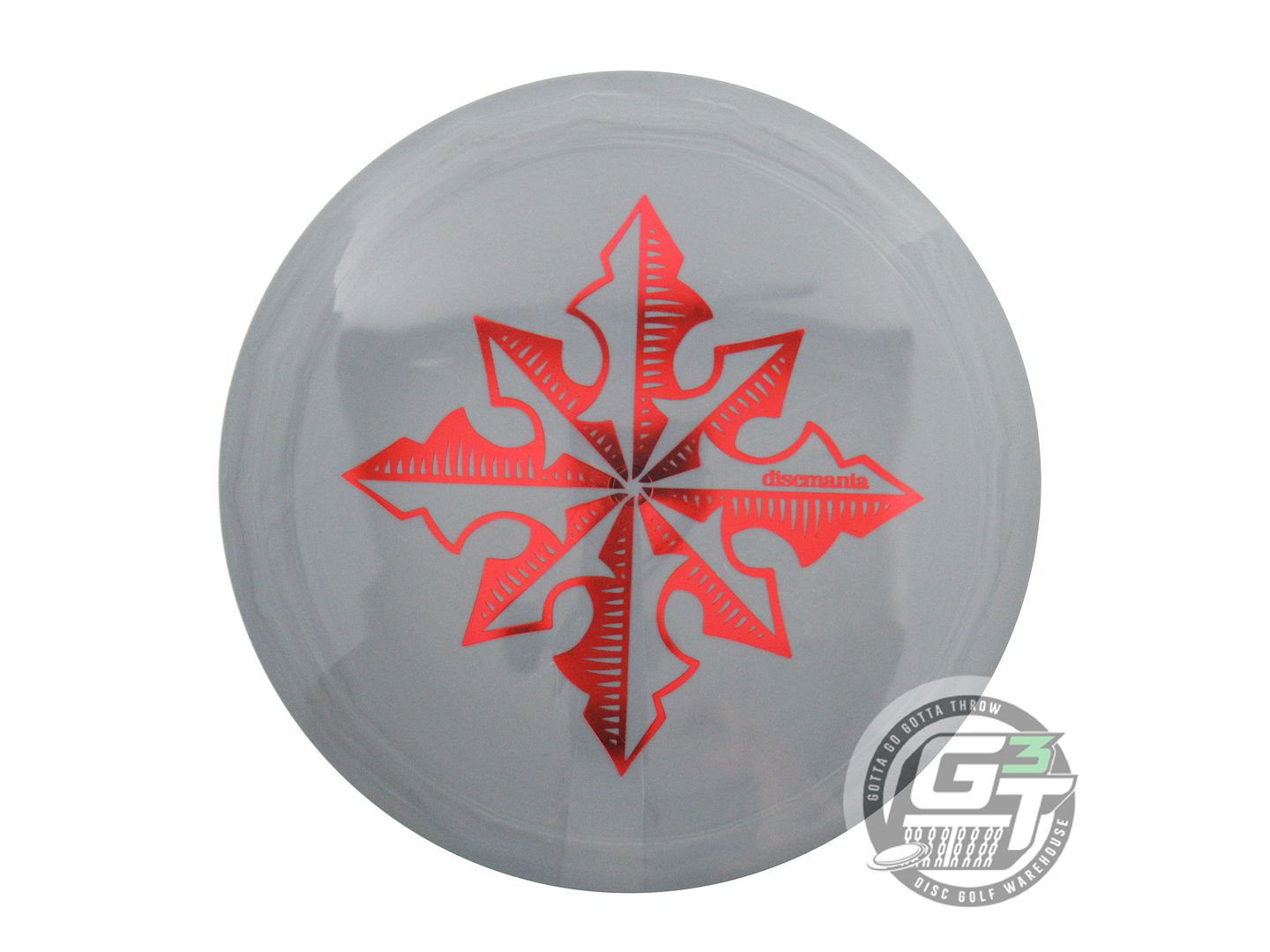 USED DiscMania NORTHSTAR Evolution Lux Instinct 174g Gray Red Foil Driver Disc