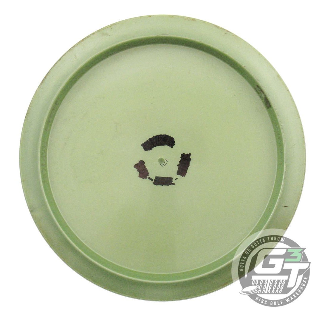 USED Discraft Titanium Raptor 174g Lime Gold Foil Distance Driver Golf Disc