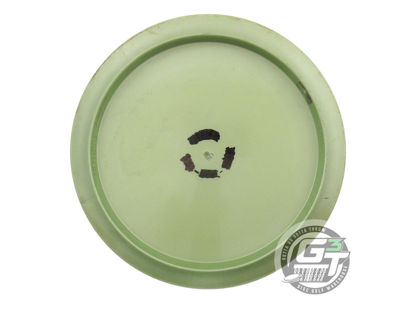 USED Discraft Titanium Raptor 174g Lime Gold Foil Distance Driver Golf Disc