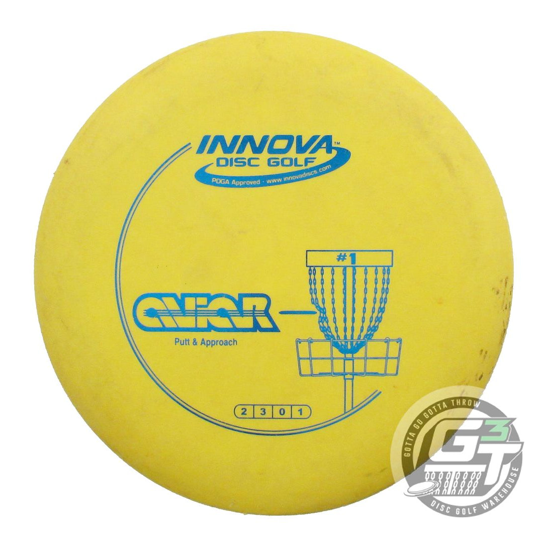 USED Innova DX Aviar 150g Yellow Blue Foil Putter Golf Disc