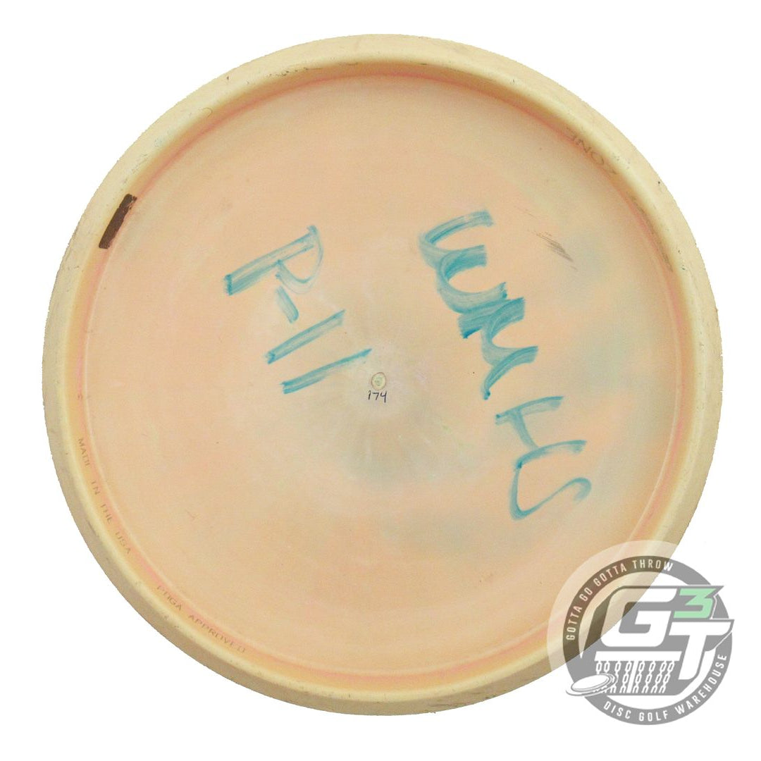 USED Discraft ESP Zone 174g Peach HOME DYED Putter Golf Disc