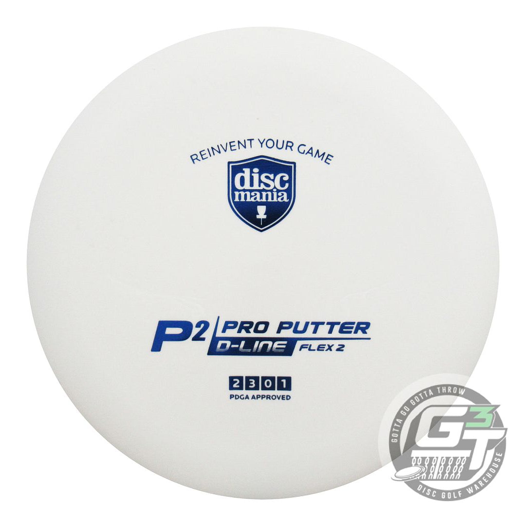 Discmania Originals D-Line Flex 2 P2 Pro Putter Golf Disc (Individually Listed)