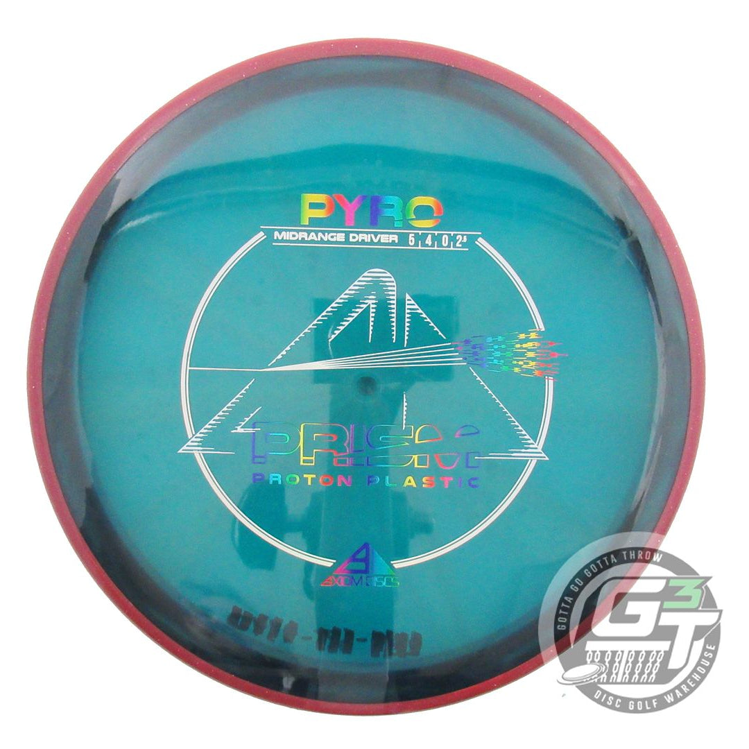 USED Axiom Discs Prism Proton Pyro 177g Blue Pink Rim Midrange Golf Disc