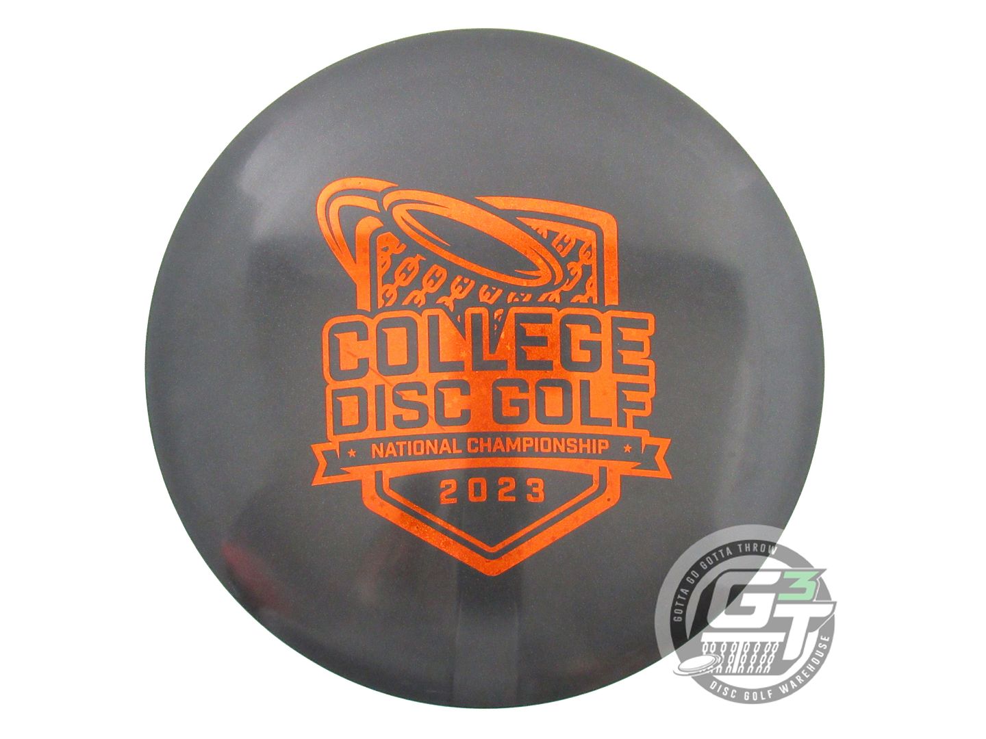 NOS Discraft Midnight ESP Buzzz 176g Orange Star Foil Midrange Golf Disc