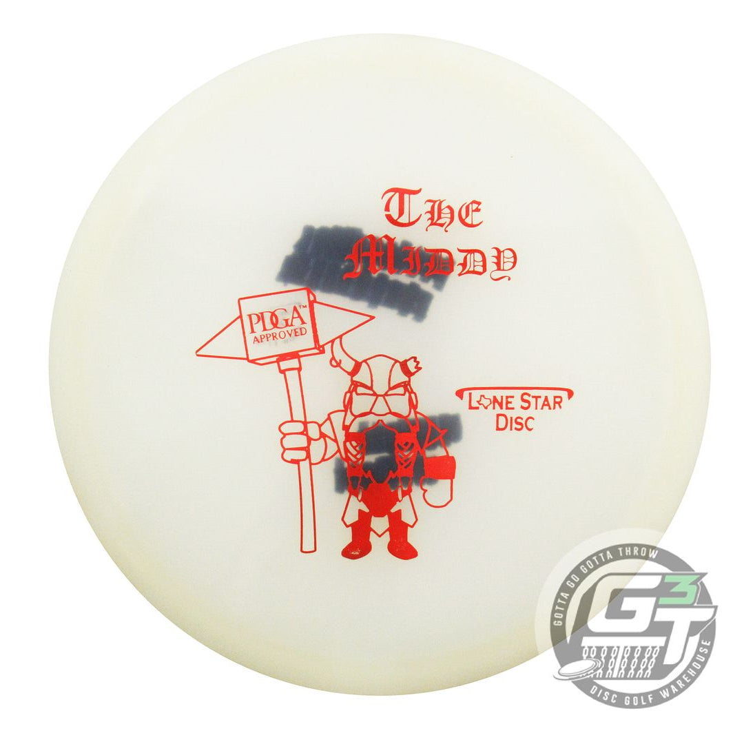 USED Lone Star Glow Middy 172g Red Foil Midrange Golf Disc