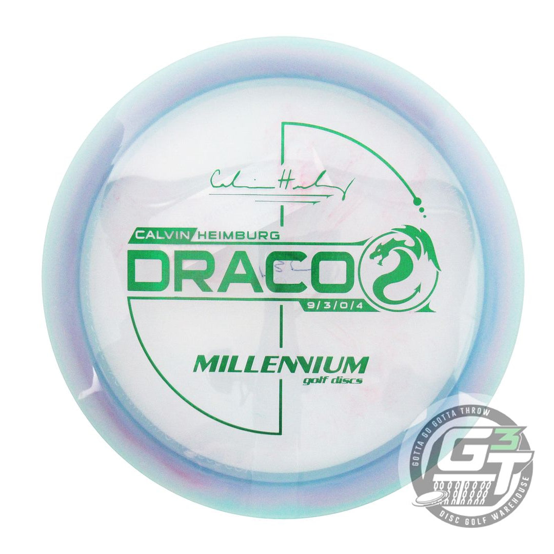 Millennium Calvin Heimburg Signature Flat Top Quantum Draco Distance Driver Golf Disc (Individually Listed)