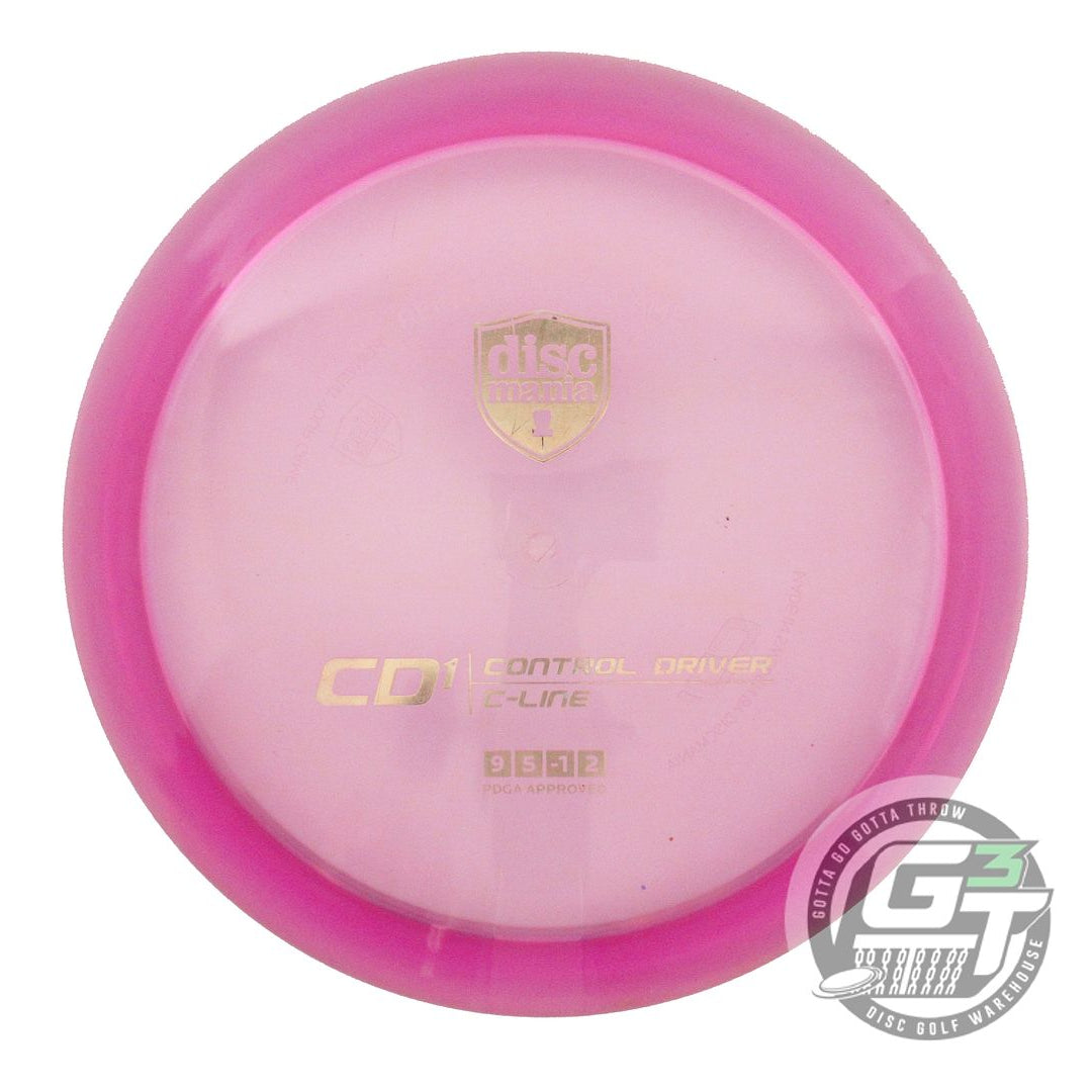 USED DiscMania C-Line CD1 173g Magenta Gold Foil Distance Driver Golf Disc