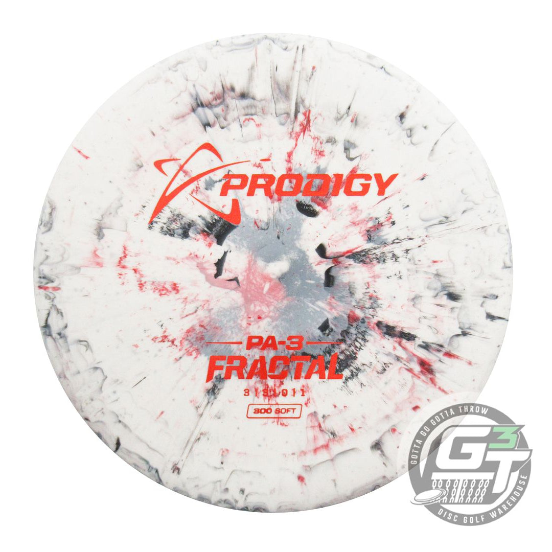 Prodigy 300 Soft Fractal PA3 Putter Golf Disc (Individually Listed)