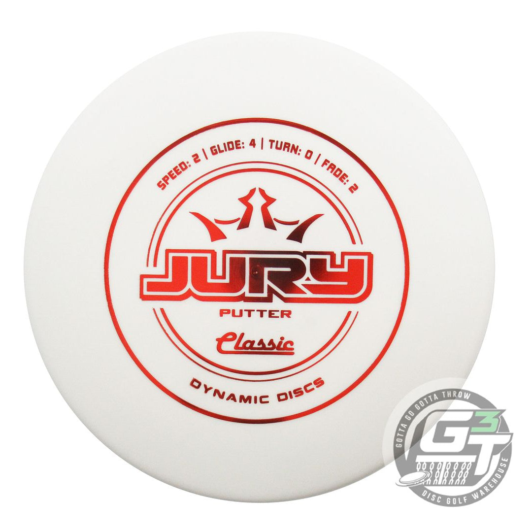 Dynamic Discs Classic Line Jury Putter Golf Disc (Individually Listed)