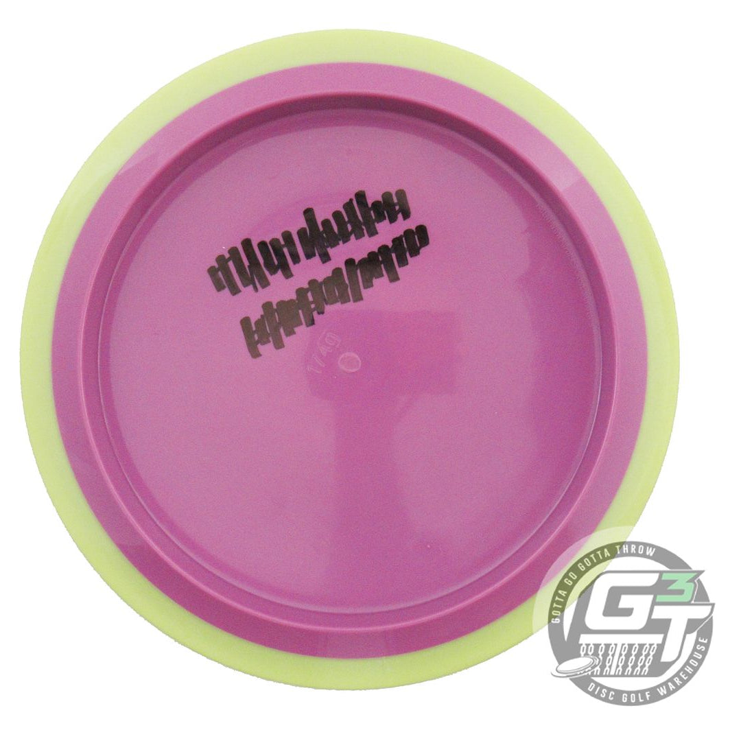 USED Axiom Discs Neutron Time Lapse 174g Purple Yellow Rim Driver Golf Disc