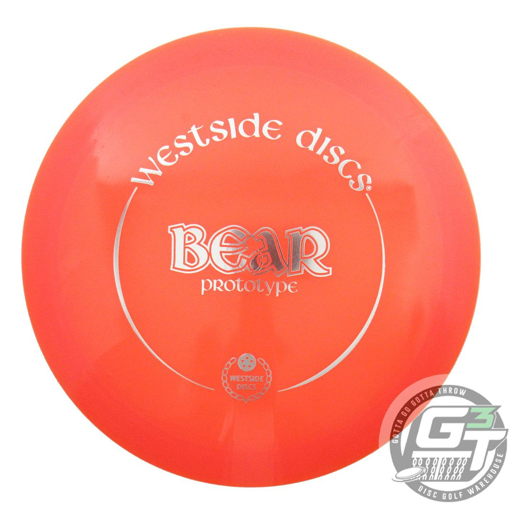 USED Westside Discs PROTOTYPE VIP Bear 173g Orange Silver A Driver Golf Disc