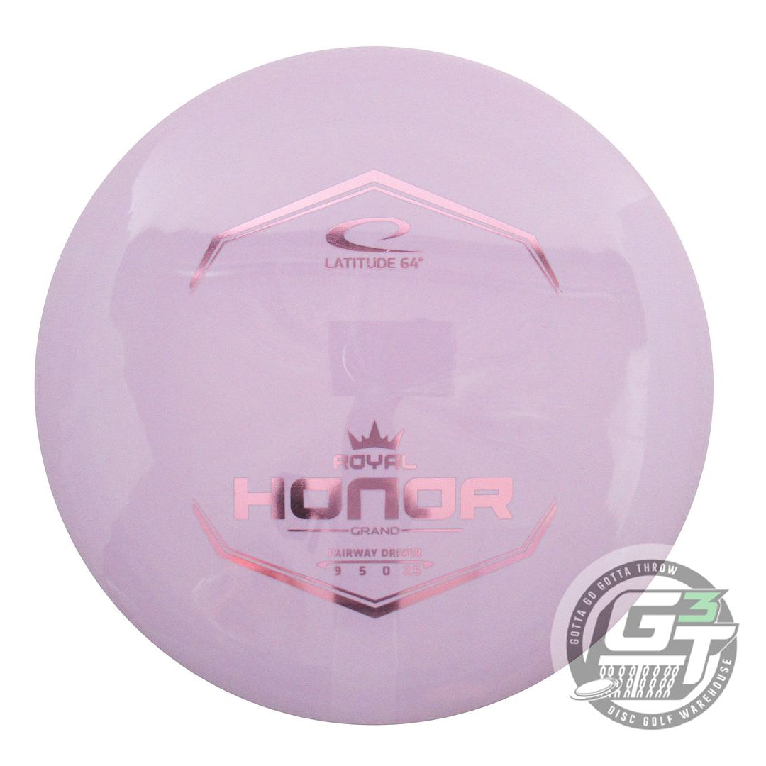 USED Latitude 64 Royal Grand Honor 173g Lilac Pink Foil Fairway Driver Golf Disc