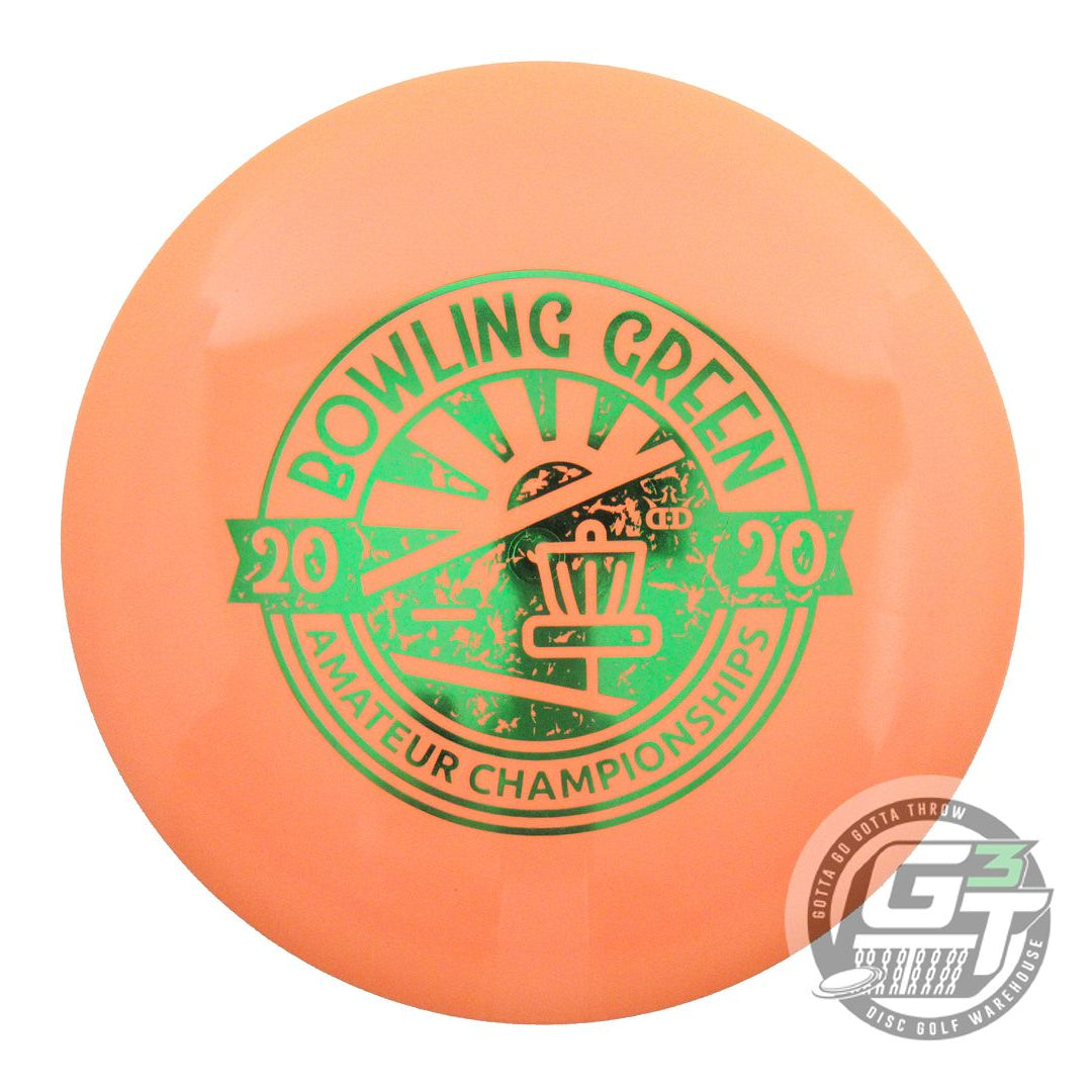 USED Dynamic Discs Fuzion Sergeant 173g Orange Green Foil Driver Golf Disc