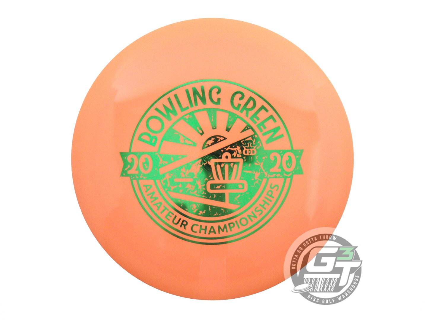 USED Dynamic Discs Fuzion Sergeant 173g Orange Green Foil Driver Golf Disc