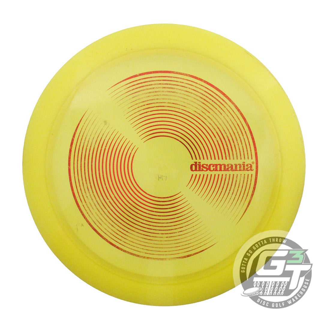 USED DiscMania VINYL Active Premium Mentor 174g Yellow Red Foil Driver Disc