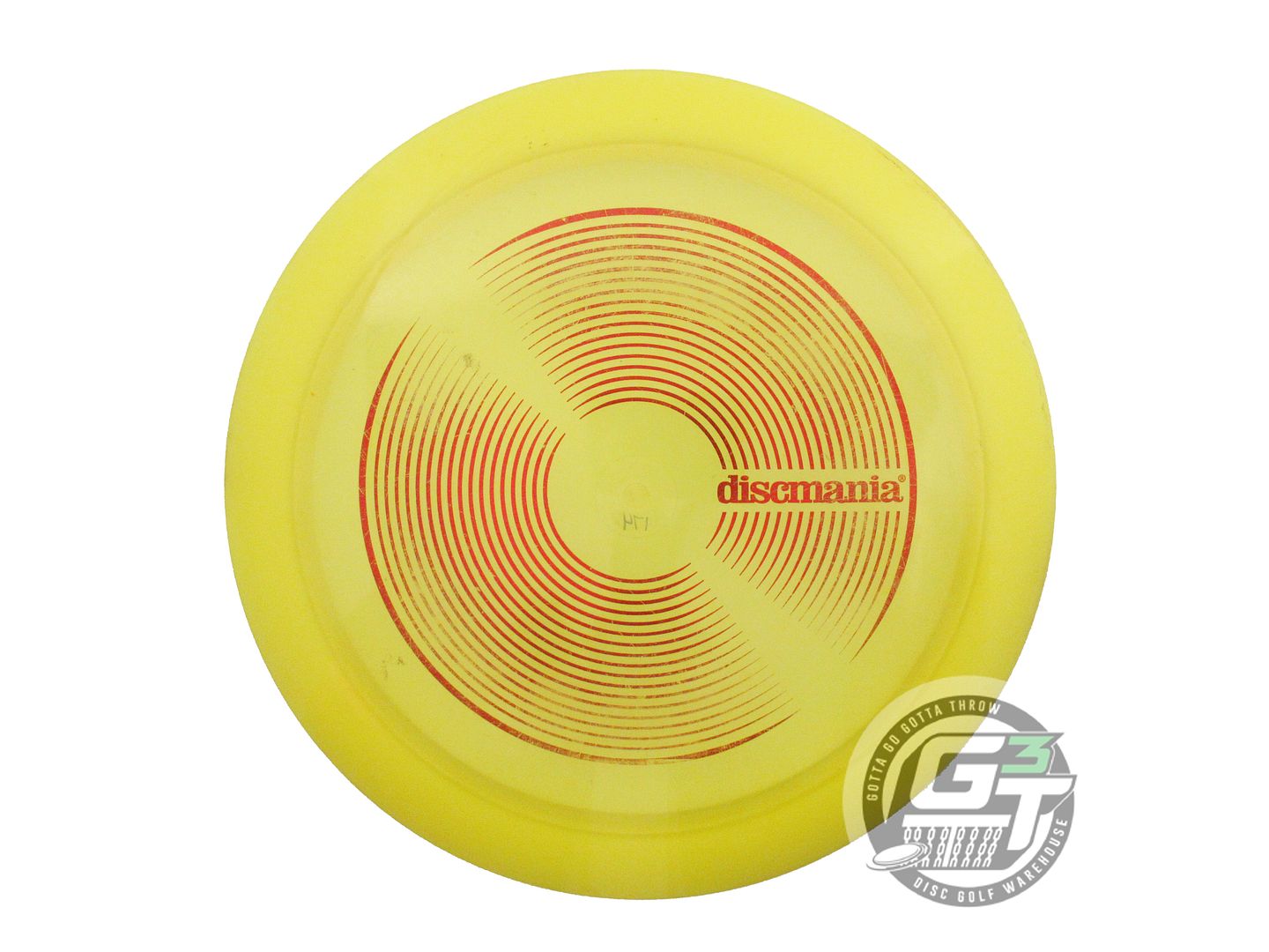 USED DiscMania VINYL Active Premium Mentor 174g Yellow Red Foil Driver Disc