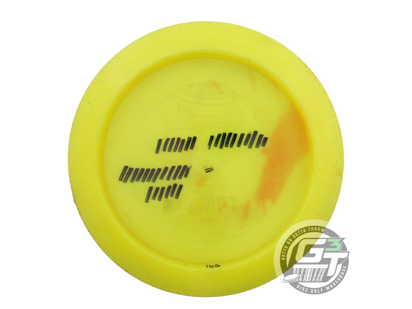 USED Innova Champion Boss 166g Yellow White Stamp Distance Driver Golf Disc