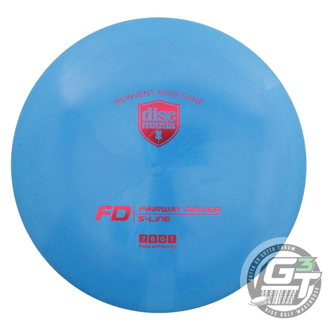 USED DiscMania S-Line FD 173g Blue Red Foil Fairway Driver Golf Disc