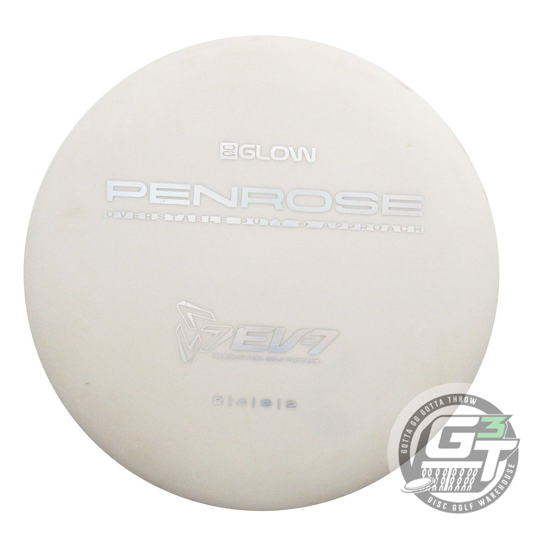USED EV-7 OG Glow Penrose 173g White Silver Holo Foil Putter Golf Disc