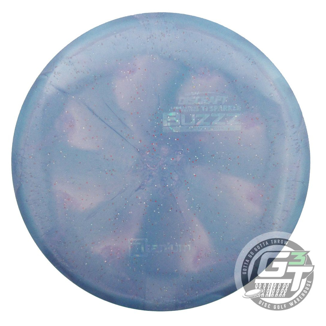 Discraft Limited Edition 2025 Ledgestone Open Sparkle Titanium Buzzz Midrange Golf Disc (Individually Listed)