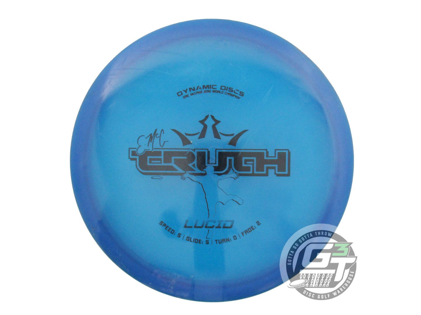 USED Dynamic Discs Lucid EMAC Truth 175g Blue Black Stamp Midrange Golf Disc
