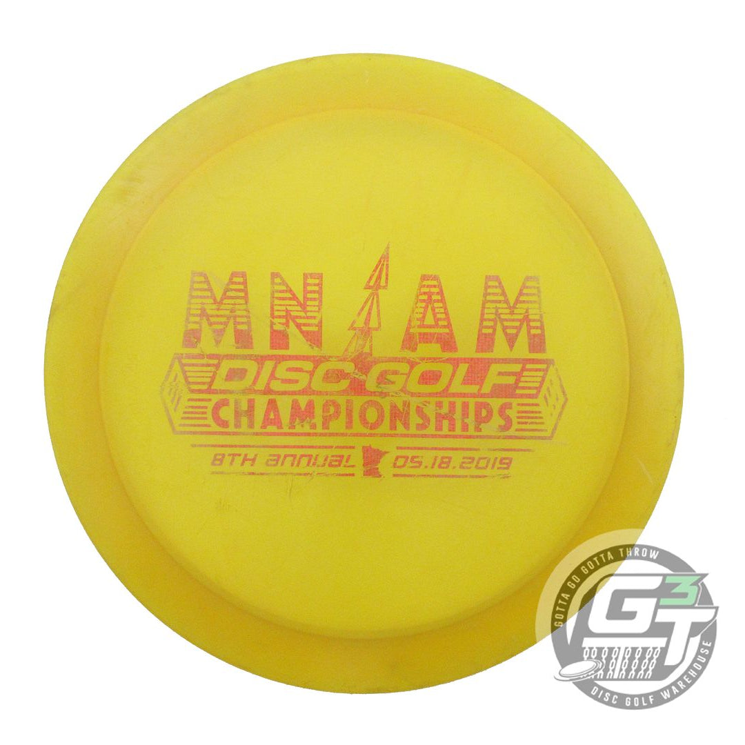 USED Innova Champion Firebird 175g Marigold Red Foil Distance Driver Golf Disc