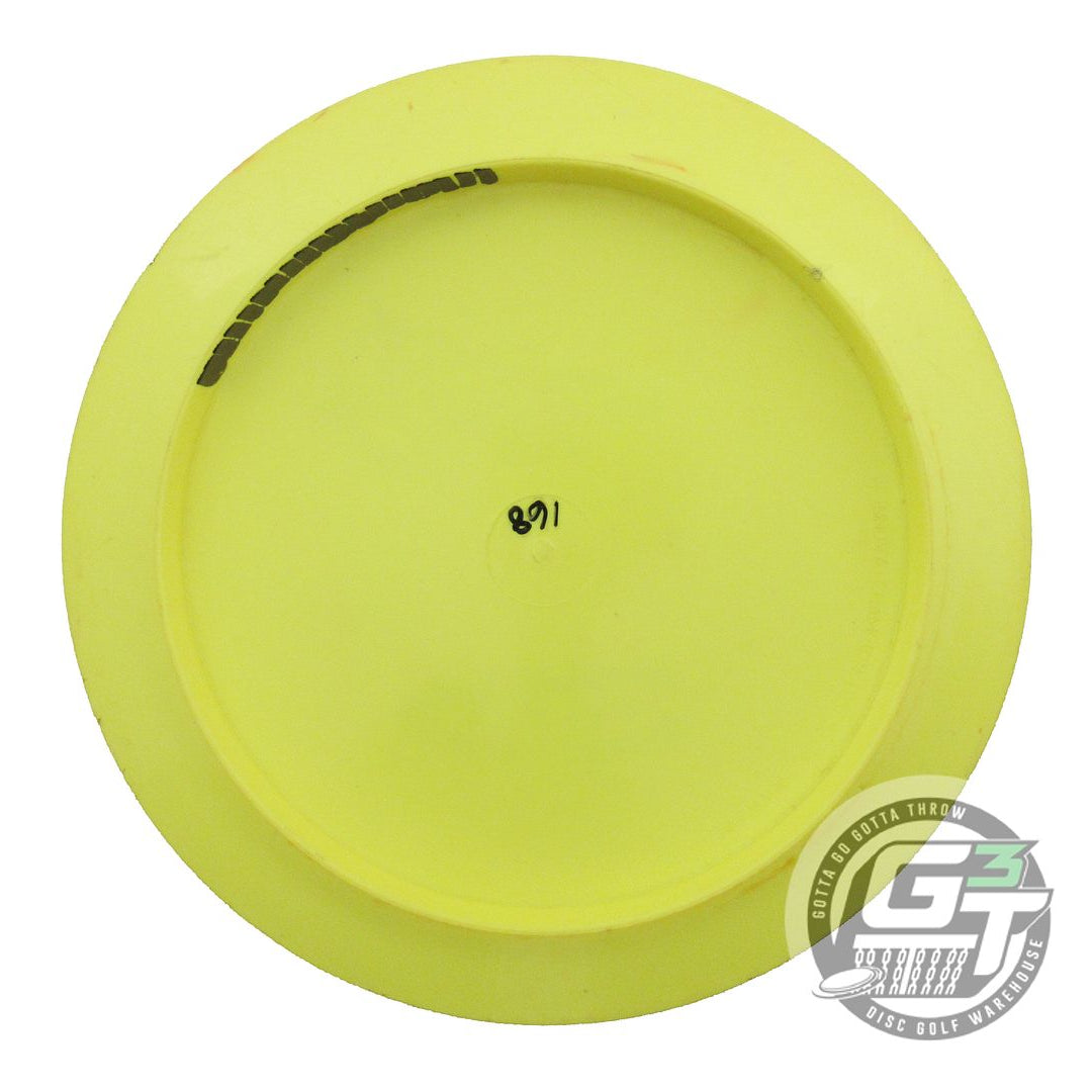 USED Innova Star Katana 168g Yellow Teal Shatter Foil Distance Driver Golf Disc