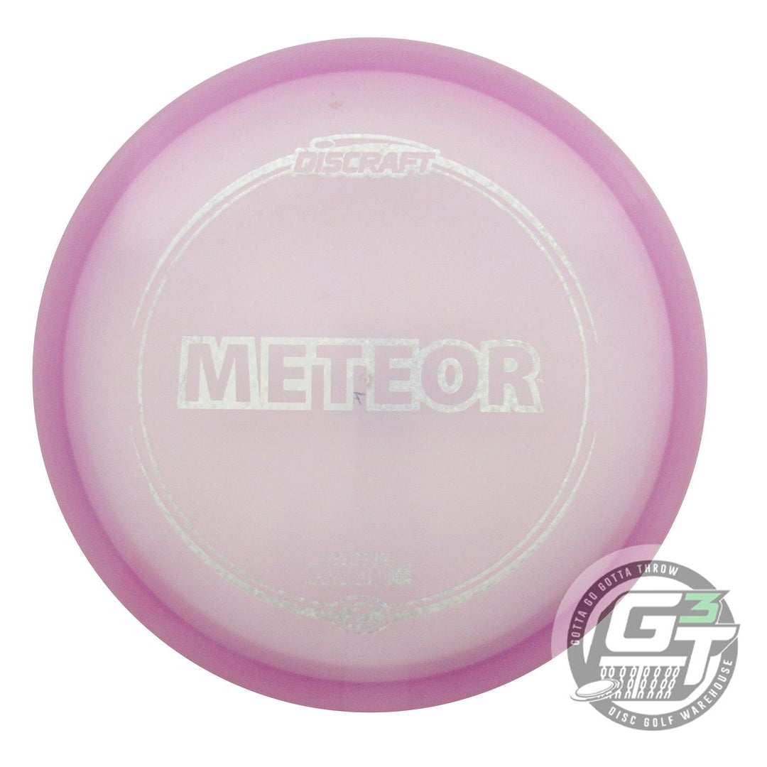USED Discraft Z Meteor 175g Lilac Silver Star Foil Midrange Golf Disc