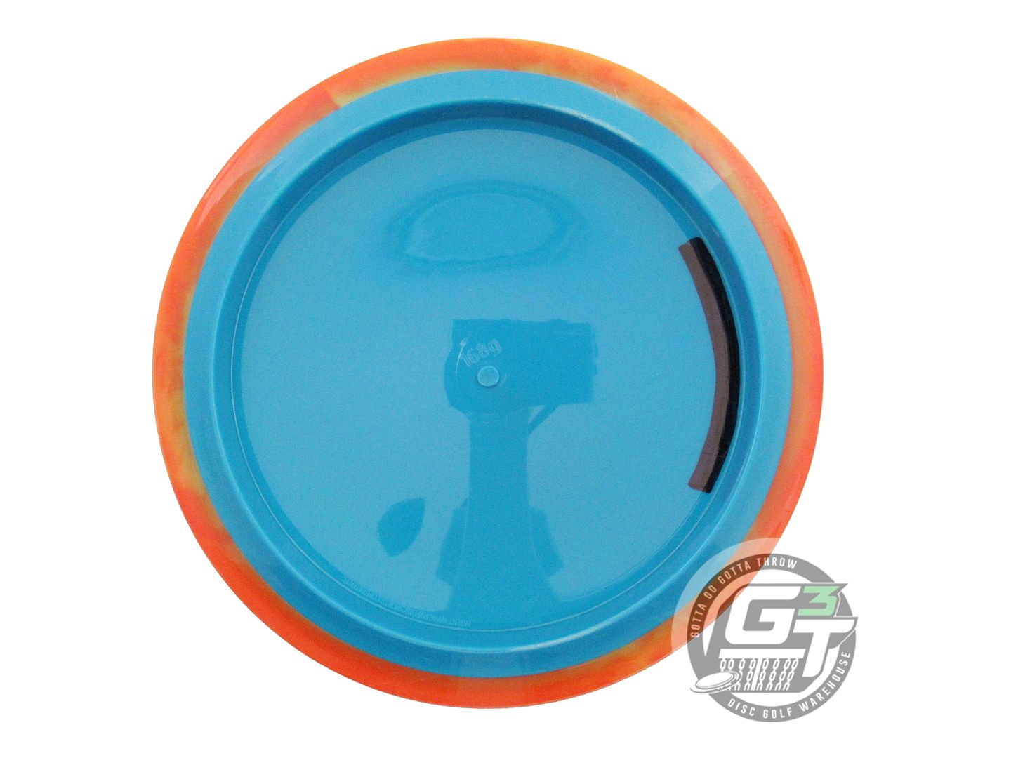 USED Axiom Discs Neutron Time Lapse 168g Teal Orange Rim Driver Golf Disc