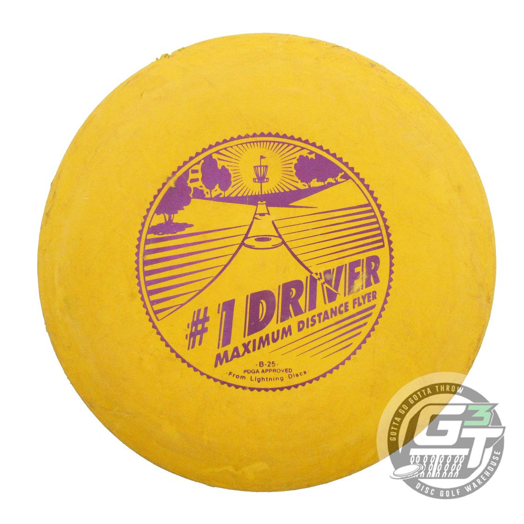 USED Lightning Standard #1 Driver 170g Marigold Purple Foil Fairway Driver Disc