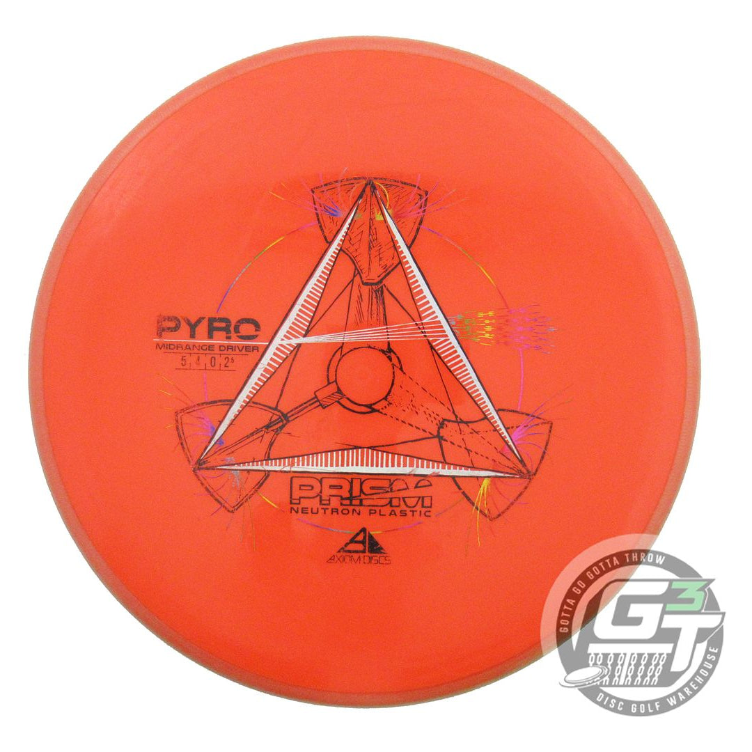 USED Axiom Discs Prism Neutron Pyro 178g Orange Peach Rim Midrange Golf Disc