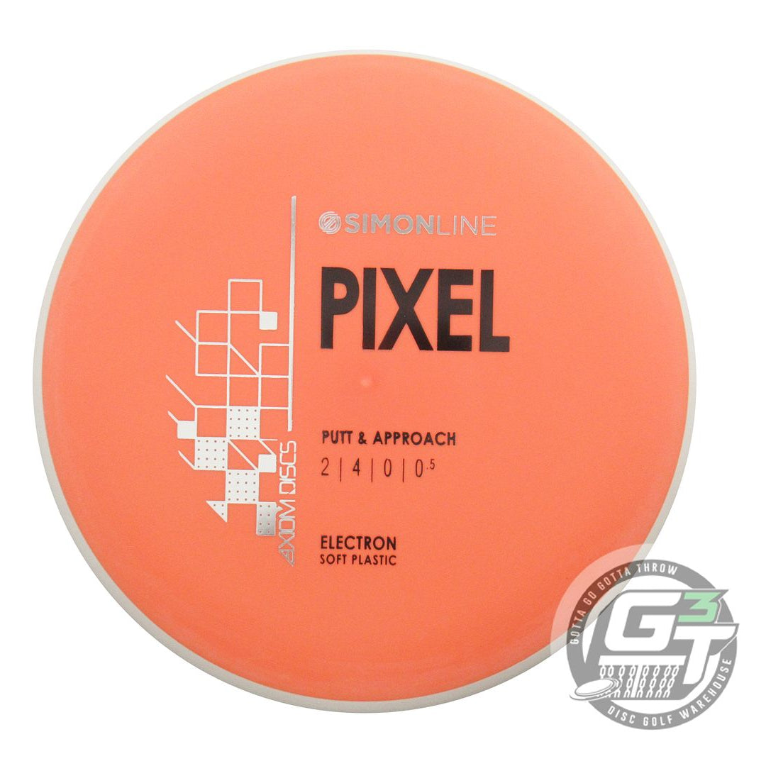 Axiom Simon Lizotte Simon Line Electron Soft Pixel Putter Golf Disc (Individually Listed)