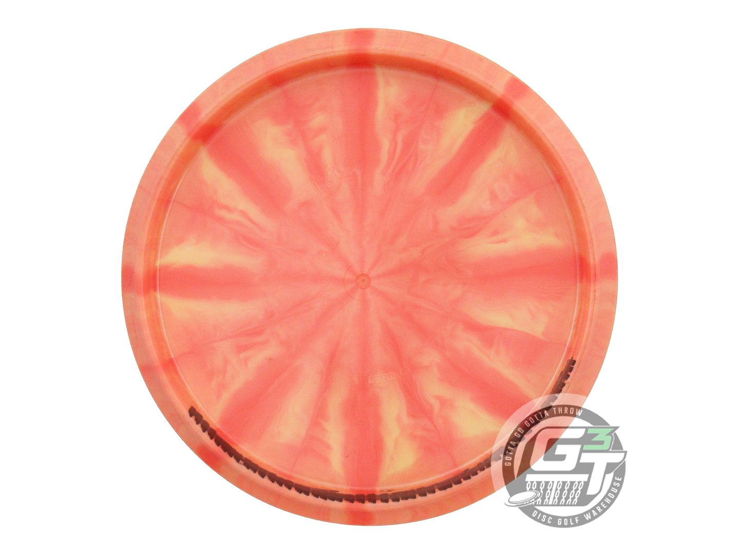 USED Dynamic Discs Fuzion Burst Verdict 177g Orange Wiped Stamp Midrange Disc
