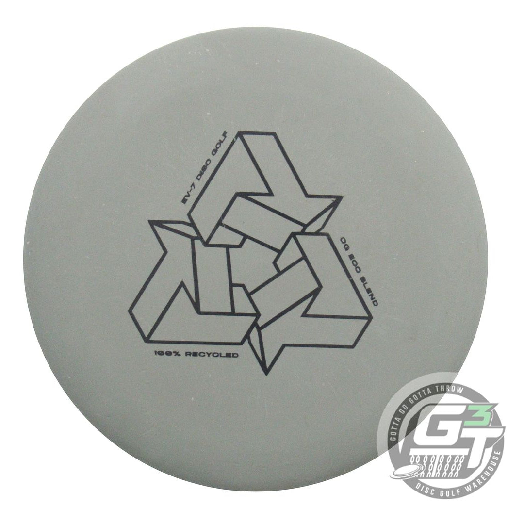 USED EV-7 OG Eco Blend Penrose 176g Gray Black Stamp Putter Golf Disc