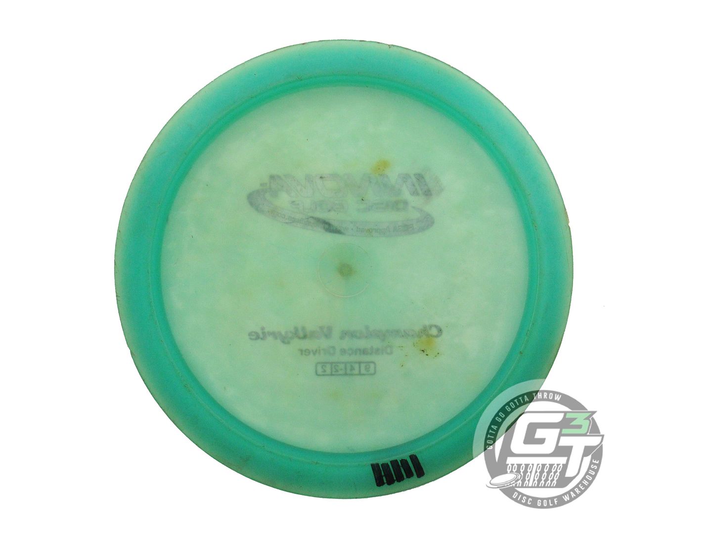 USED Innova Champion Valkyrie 166g Seafoam Black Stamp Distance Driver Golf Disc