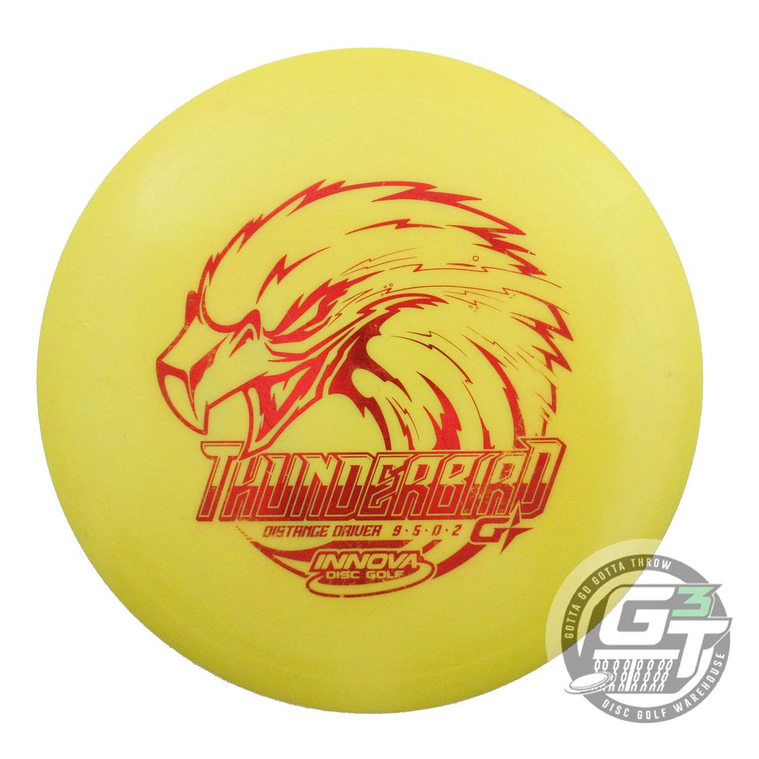 USED Innova GStar Thunderbird 175g Yellow Red Foil Distance Driver Golf Disc